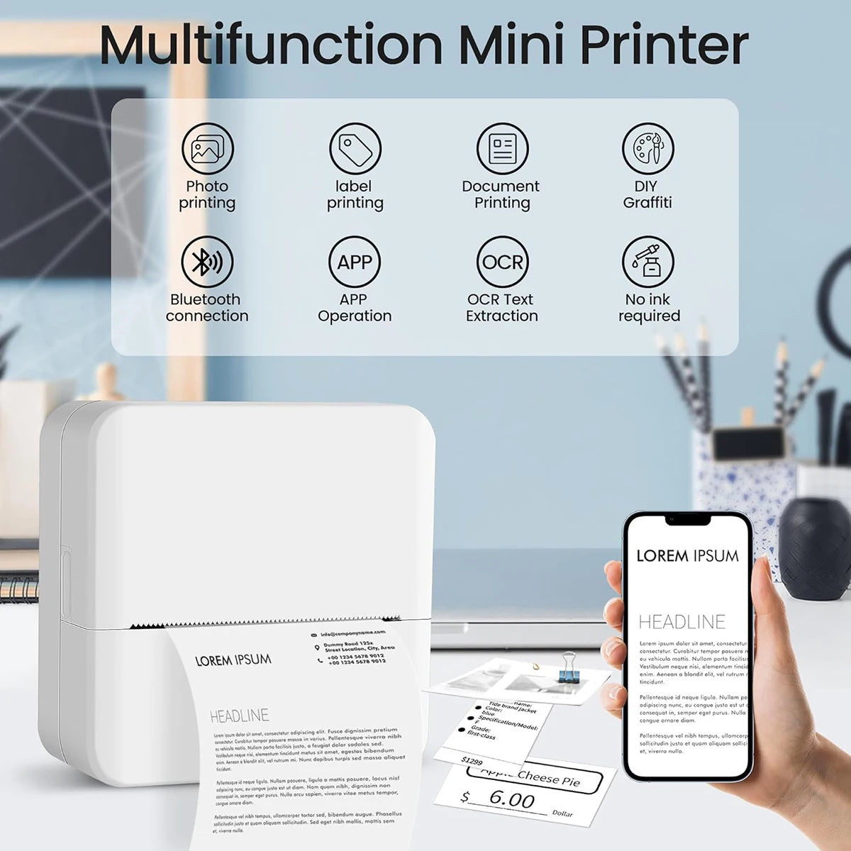 PocketPal Inkless Printer